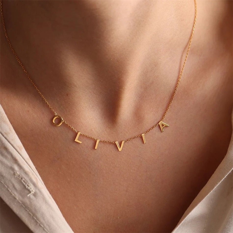 Dainty Custom Letter Necklace